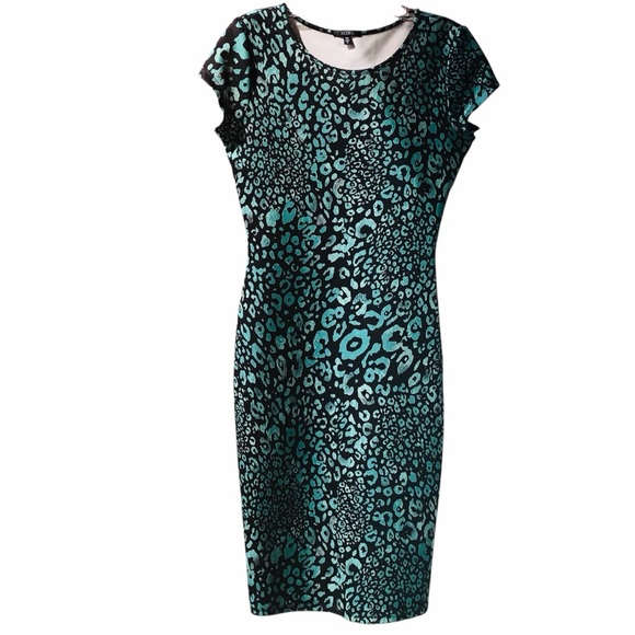 XOXO Dresses & Skirts - XOXO Black and Green Dress Size Medium —#041